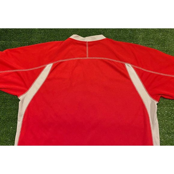 Retro Y2K Nike Fit Dry Ohio State Buckeyes center swoosh t-shirt size XL NCAA - Picture 8 of 10